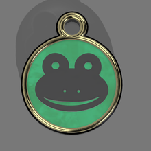 frog pendant jewelry frog amphibian pendant keychain necklace toy 3d print model - Mito3D