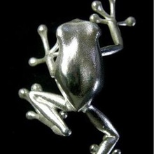 frog pendant jewelry 3d print model - Mito3D