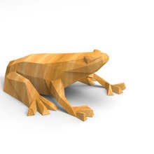 frog poly 3d print model - Mito3D