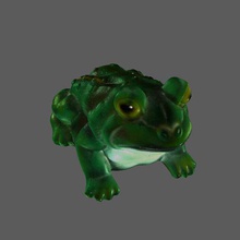 frog sculpture 3d scan art scanner animal artec meshmixer statue scans replicas 3d print model - Mito3D