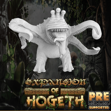 frogemoth game giant frog beast monster d&d dungeons dragons lizardmen swamp modular worlds expansion hogeth river tentacles pathfinder 3d print model - Mito3D