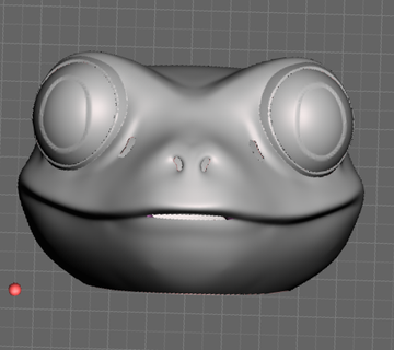 frogman helmet cosplay frog cryptid folkfore toad crono trigger dnd grung led eyes 3d print model - Mito3D