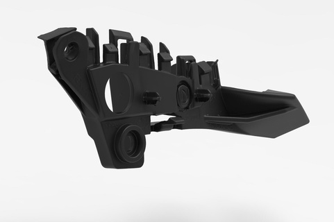 front bumper support bracket set renault megane 3 rs 620940007r 3d print model - Mito3D