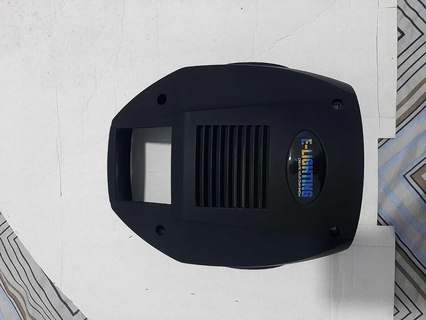face logement LED pivot tête 3d print model - Mito3D