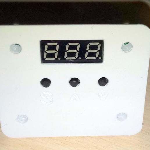 avant thermostat w1209 du panneau divers le bricolage 3D print model - Mito3D