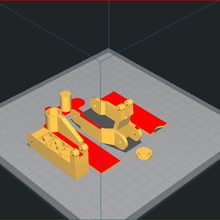 Vorderrad - opterra 2m Rad 77mm verschiedene 3d print model - Mito3D