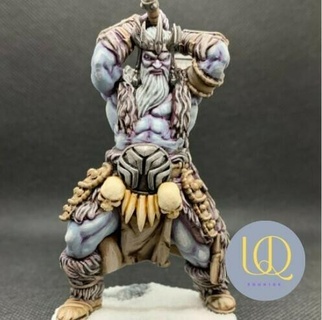 frost giant unique 3d top best viking hunter ice monster heroes decor crown king 3d print model - Mito3D