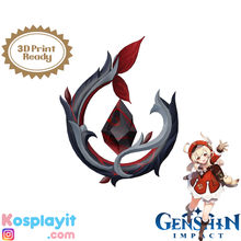frostbearer catalyst 3d model - professionally designed klee cosplay genshin impact 3d print model - Mito3D