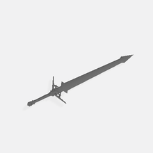 lame givre Légende Zelda souffle sauvage épée wii 3d print model - Mito3D