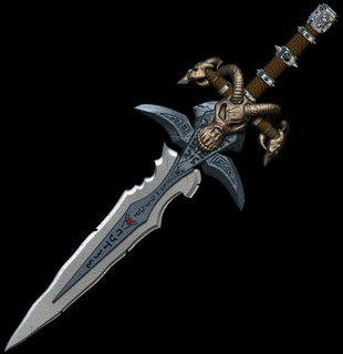 Frostmourne Warcraft Kunst Modellieren Klinge harte Oberfläche Schwert zbrush Spiel worldofwarcraft mittelalterlich Frosttrauer 3d print model - Mito3D