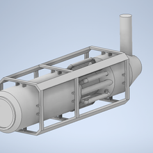 frostpunk inspired steamcore reactor 3d print model - Mito3D