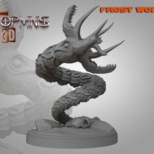 frostworm d&d 3d print model - Mito3D