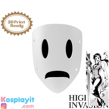 froncer sourcils masque 3d model gratte ciel cosplay 3d print model - Mito3D