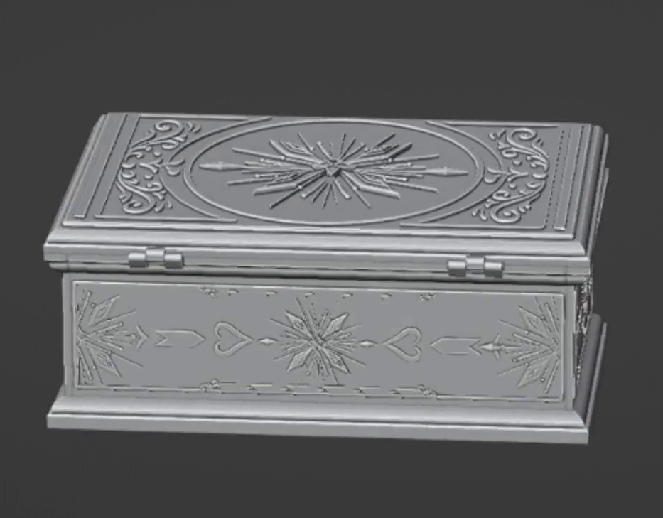 dondurulmuş Kutu 3D print model - Mito3D