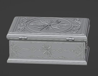 gefroren Box 3d print model - Mito3D