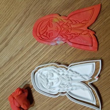 frozen cookie cutter - anna home takes room 3d print model - Mito3D