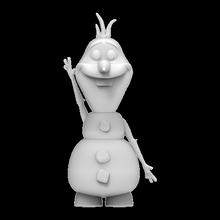 frozen olaf various snowman classic movie disney palace winter figures characters toy 2 3d print model - Mito3D