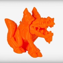 frozentail ice dragon art models 3d print model - Mito3D
