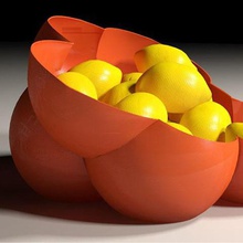 bol de fruits la maison 3d print model - Mito3D