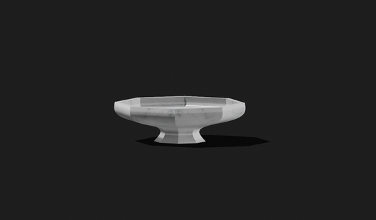 fruit plate table top 3d print model - Mito3D