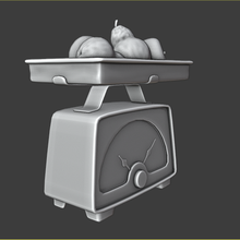 frutas escala decoração arte escrivaninha fruta arquitetura 3d print model - Mito3D