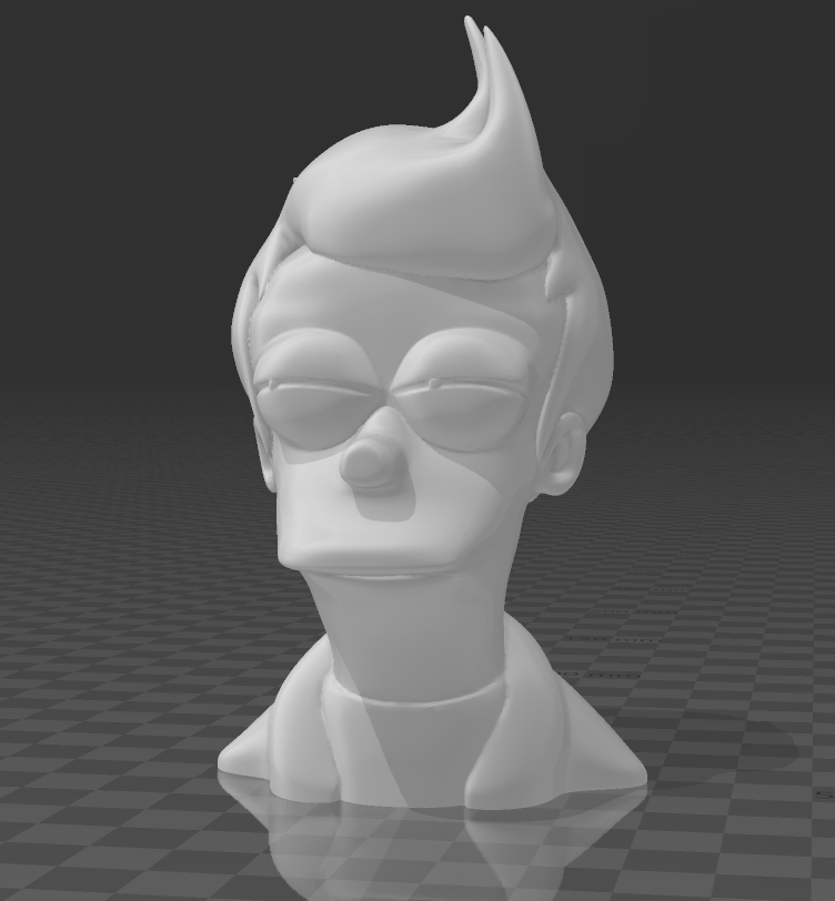 fry futurama 3D print model - Mito3D