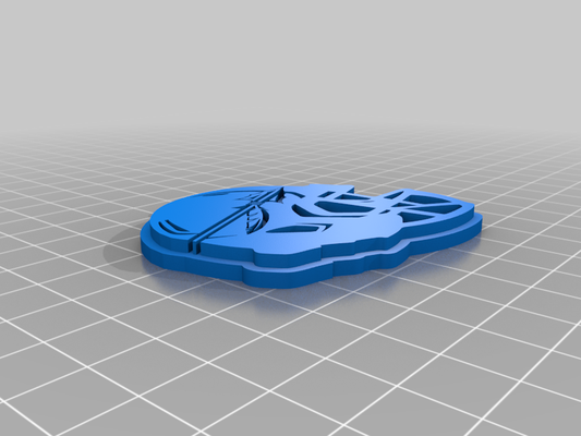 fsu kask anahtarlık ekstra büyük florida durum takı 3d print model - Mito3D