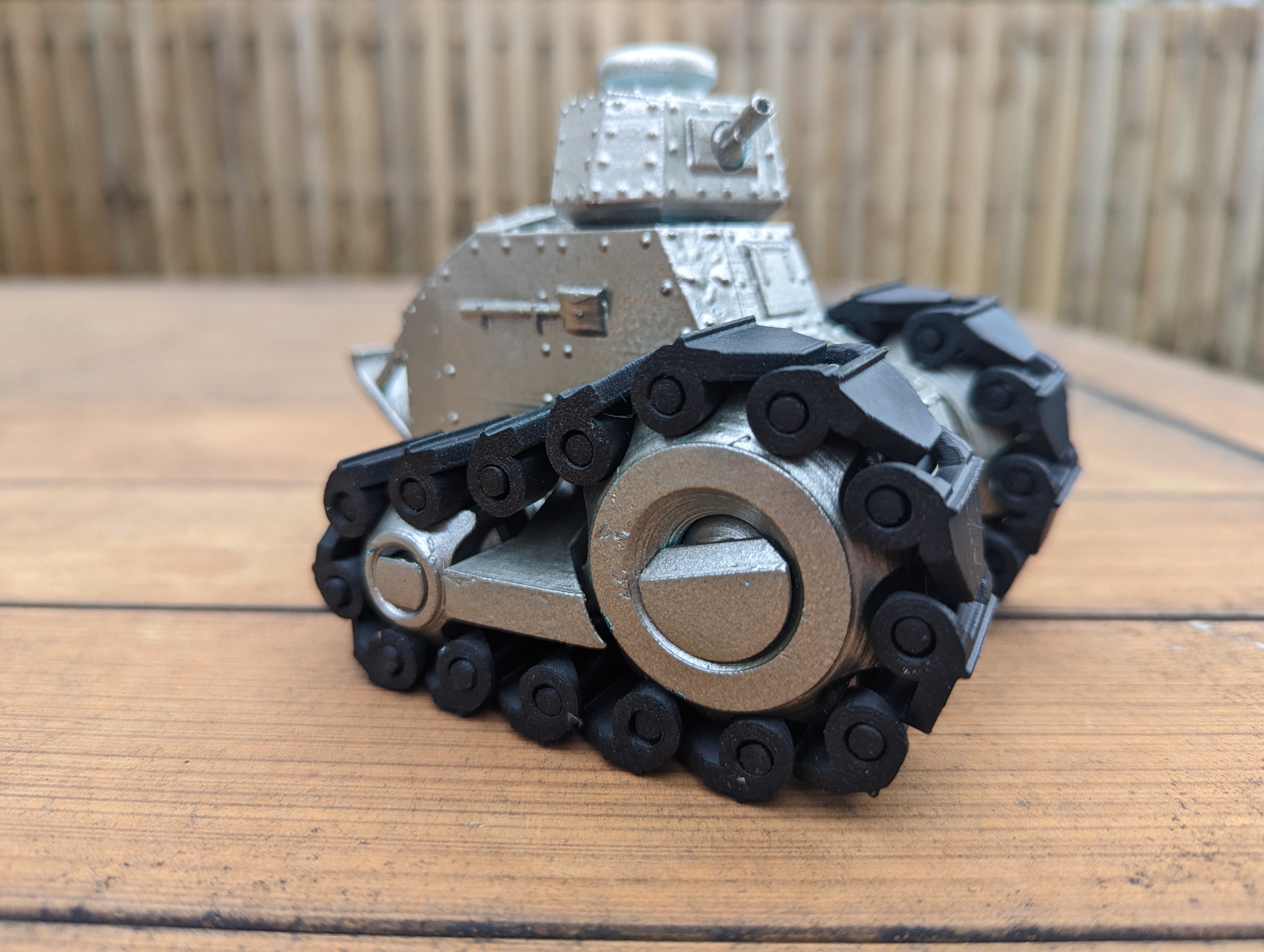 ft 17 Panzer Pip 3 Stück Arbeiten Teile Spielzeug renault unterstützt 3D print model - Mito3D