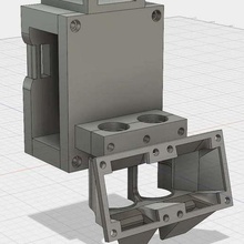 ft-5 dual e3d v6 bowden gantry tool 3d printing 3d print model - Mito3D