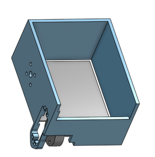 ftc boîte lanceur système technologie défi 4h rec frc flquer 3d print model - Mito3D