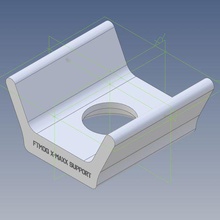 ftmog x maxx supporto attrezzo traxxas xmaxx rccar 3d print model - Mito3D