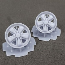 fuchs slot scalextric wheel rim art porsche ninco hubcap 3d print model - Mito3D