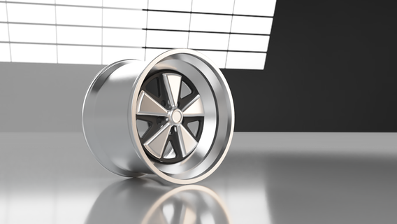fuchs wheels decoration wheel rims 3d print model - Mito3D