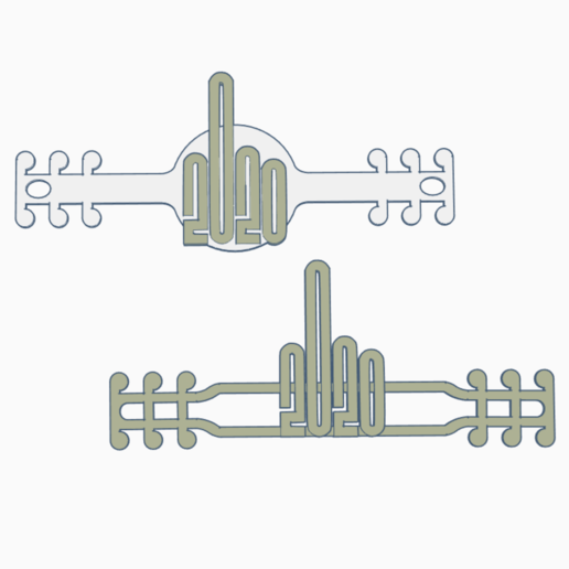 Scheiße 2020 Ohr Sparer Maske Gurt 2 Variationen Ohrensparer Covid schützen 3D print model - Mito3D