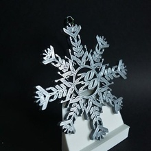 Merde 2020 flocon neige ornement silencieux version Noël décoration fuck2020 drôle vacances 3d print model - Mito3D