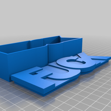 fuck box swear organization 3d print model - Mito3D