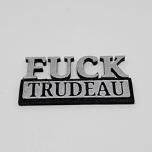Porra Trudeau distintivo caminhão emblema 3d print model - Mito3D