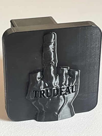 scheiße trudeau reese anhängerkupplung startseite mantel mitte finger 3d print model - Mito3D