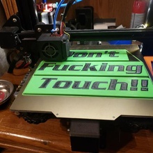fucking touch tool sign toolbox mechanic emblem snapon 3d print model - Mito3D