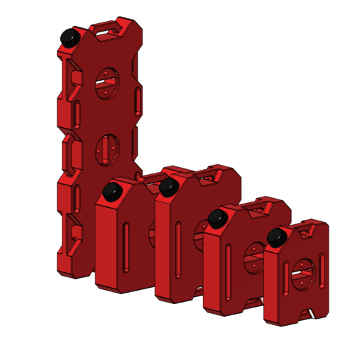 el combustible puede establecer rc crawler 110 varios rotopax escala accesorios 3D print model - Mito3D