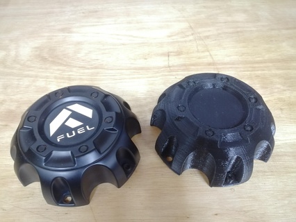 fuel off-road car & truck wheel - rim center cap replacement tool 3d print model - Mito3D