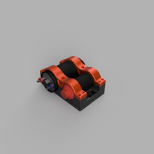 fuel pump & filter bracket drift car 3d print model - Mito3D