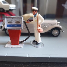 Kraftstoffpumpe Jahr 80 verschiedene diorama Modellbau 1 43 Pumpe garage der Miniatur 3d print model - Mito3D