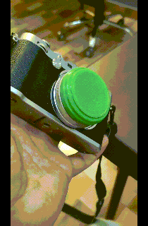 Fujifilm camra casquette caméra 3d print model - Mito3D