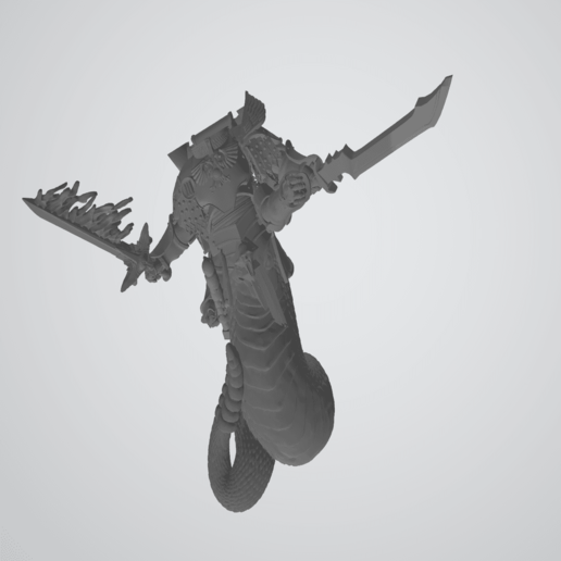 fulgrim daemon ceset sanat 40k primarch warhammer modelleri 3D print model - Mito3D