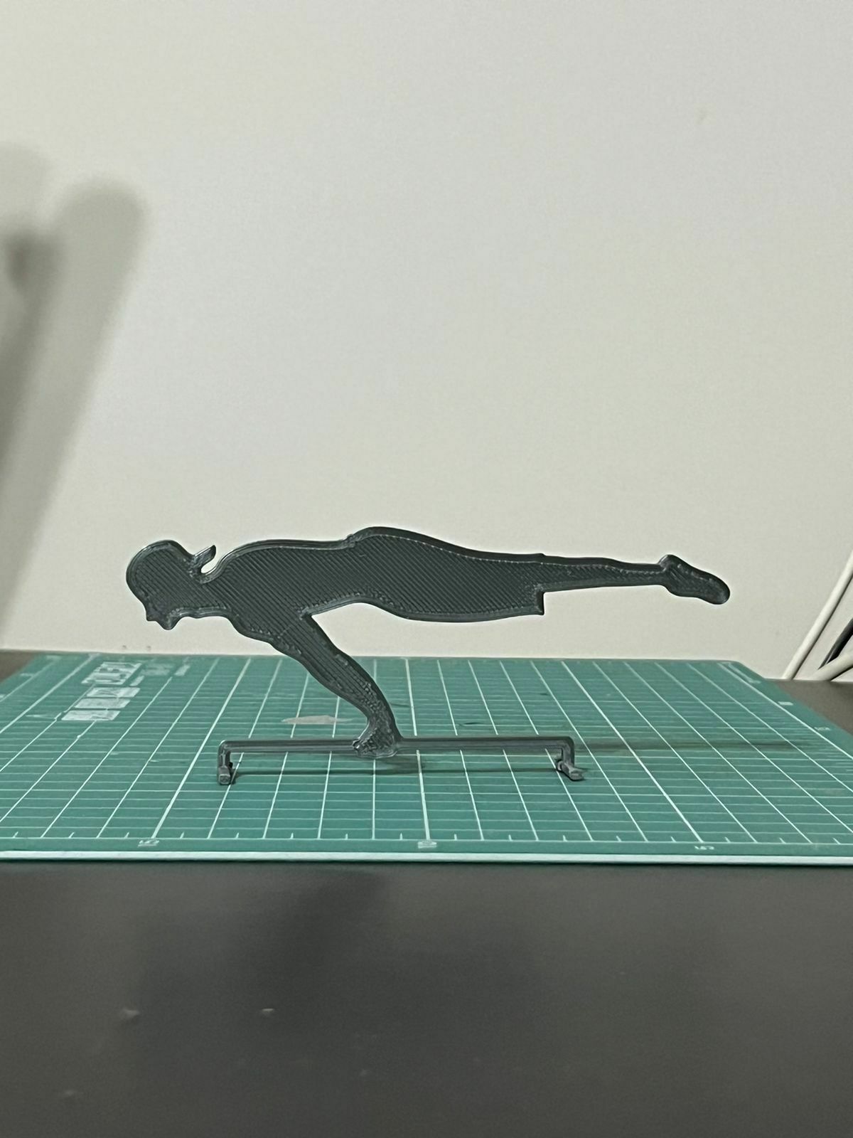 planche gymnastique suédoise statique position soutiens mouvement Gym gymnaste calisthénie bouge déplace complète fer plancha repliée tuckplancha 3D print model - Mito3D