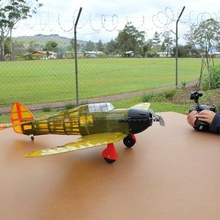 plein rc hawker hurricane - imprimé en 3d du projet jeu r c véhicules avion lasercut construire un plan Imprimée de l'avion 3d print model - Mito3D
