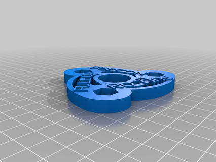 full spinner customized toy game  3d print model - Mito3D