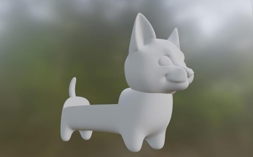 pieno supporto cane caldo 3d print model - Mito3D