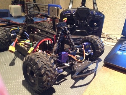 fully 3d printable rc vehicle improved previously posted 3d print model - Mito3D